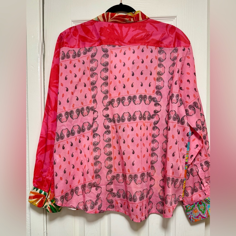 Sigrid Olsen Multicolor Button Down Shirt - Picture 10 of 11